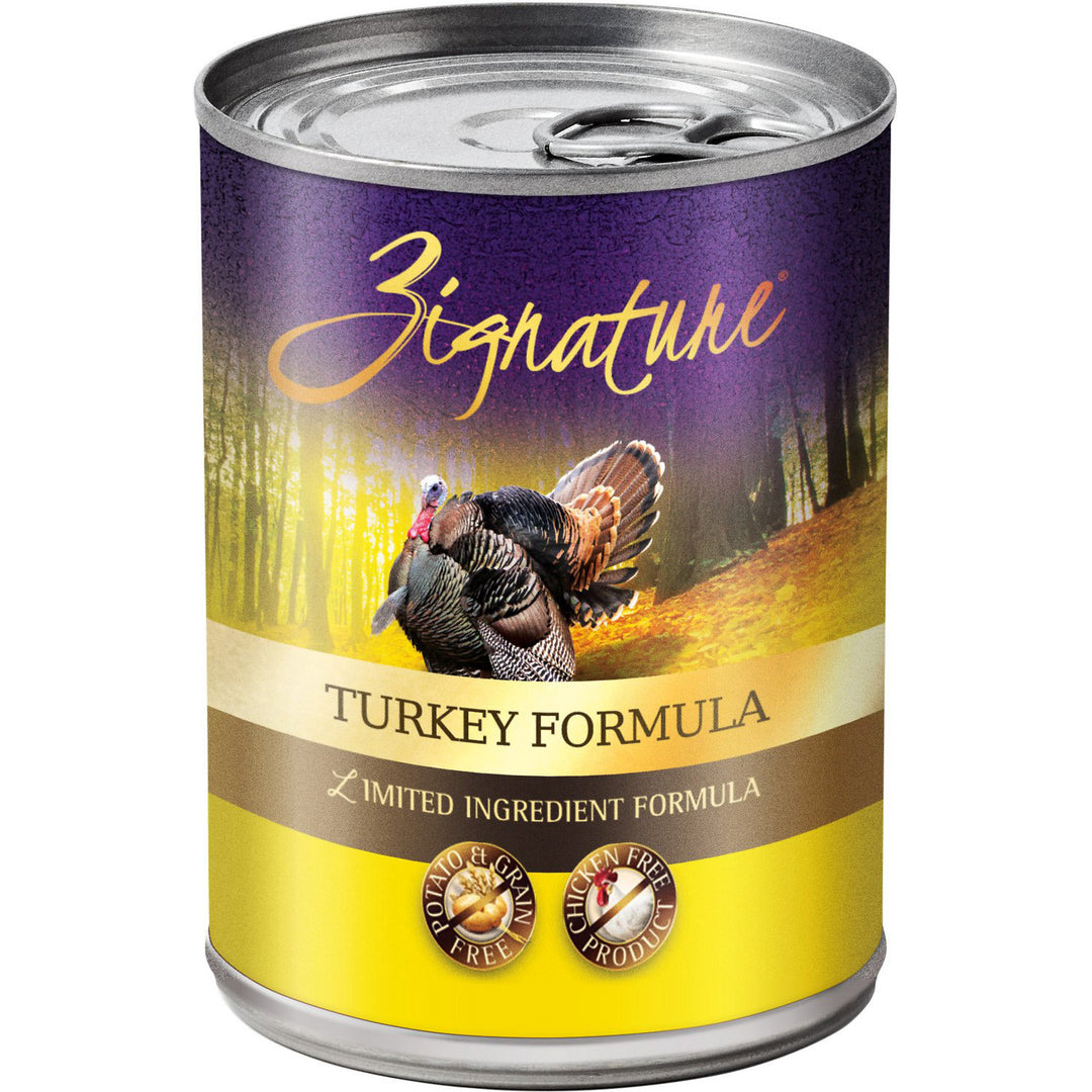 Zignature Turkey Formula, 13 oz. Canned Dog Food