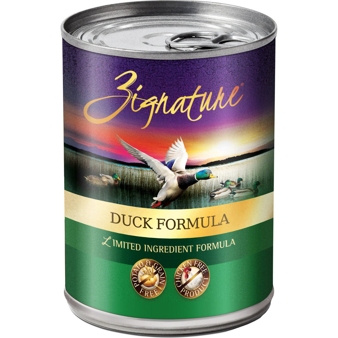 Zignature Duck Formula, 13 oz. Canned Dog Food
