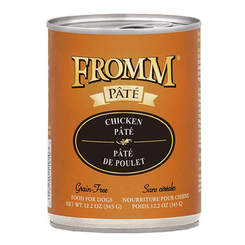 Fromm Chicken Pâté Canned Dog Food, 12.2 oz.