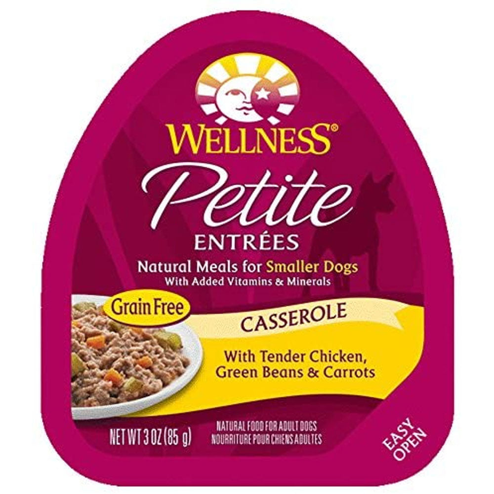 Wellness, Petite Chicken, Green Beans, & Carrots, 3 oz.