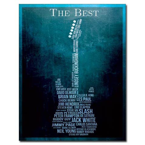 THE BEST GUITARISTS SIGN