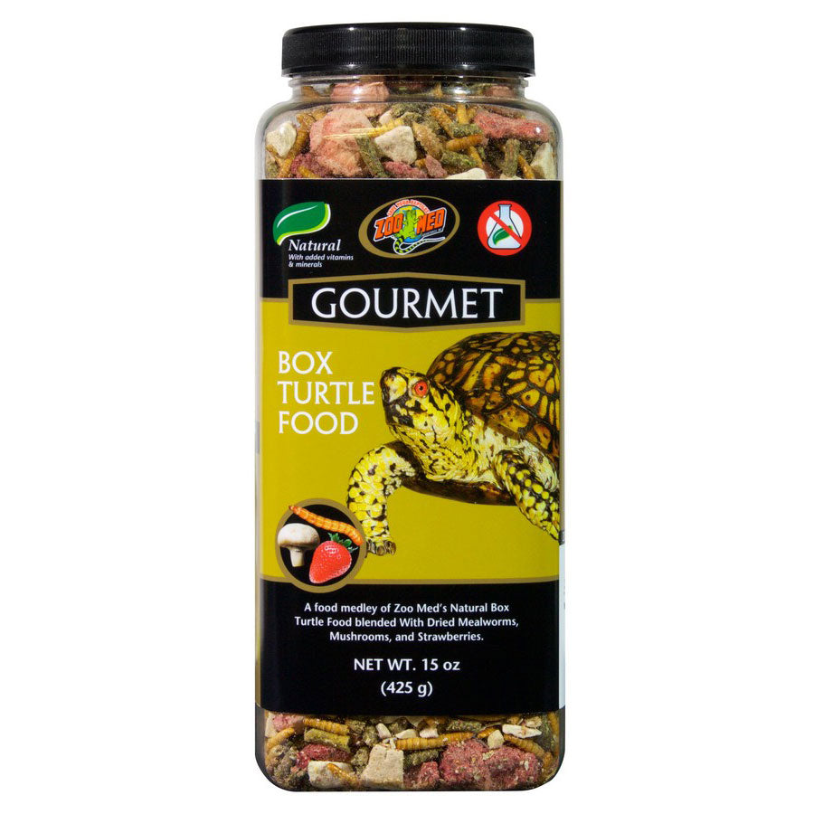 Zoo Med Gourmet Box Turtle Food, 15 oz.