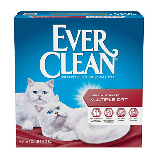 Ever Clean Multiple Cat Litter, 25 lb