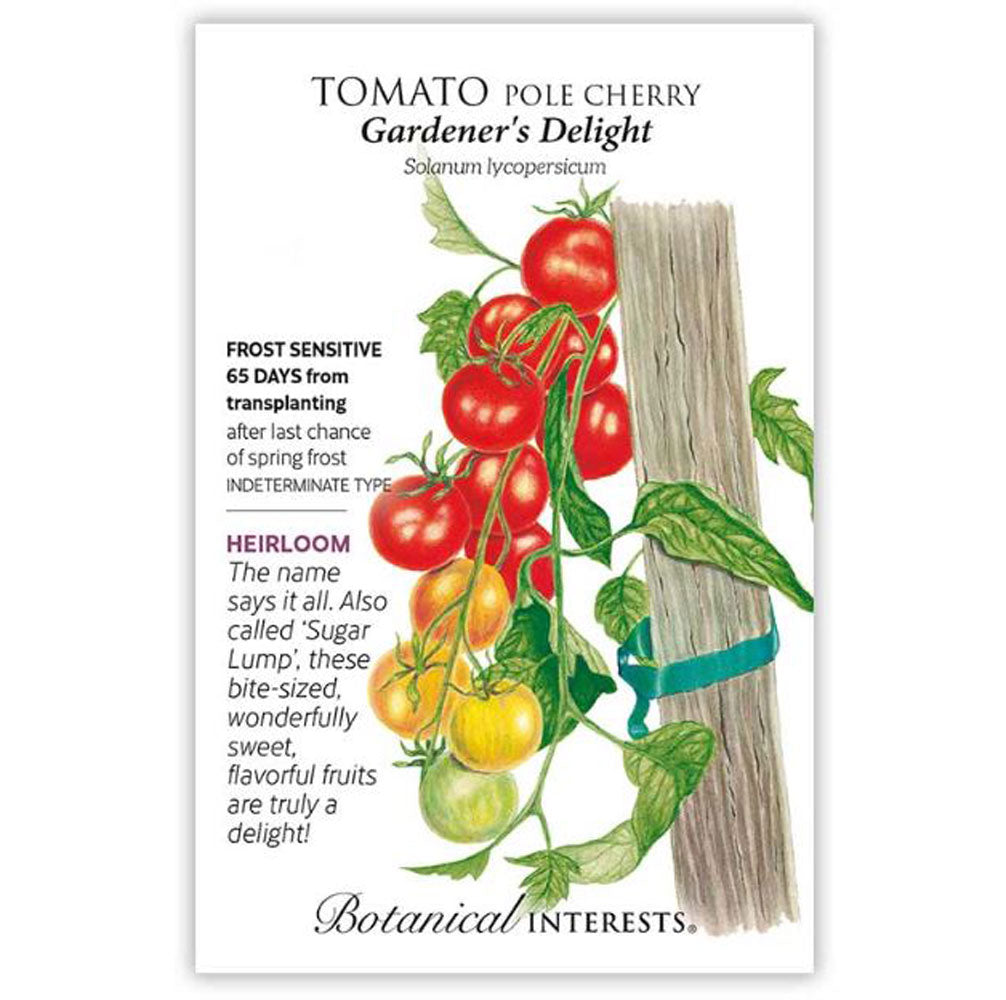 Botanical Interests, Tomato, Cherry Gardener's Delight