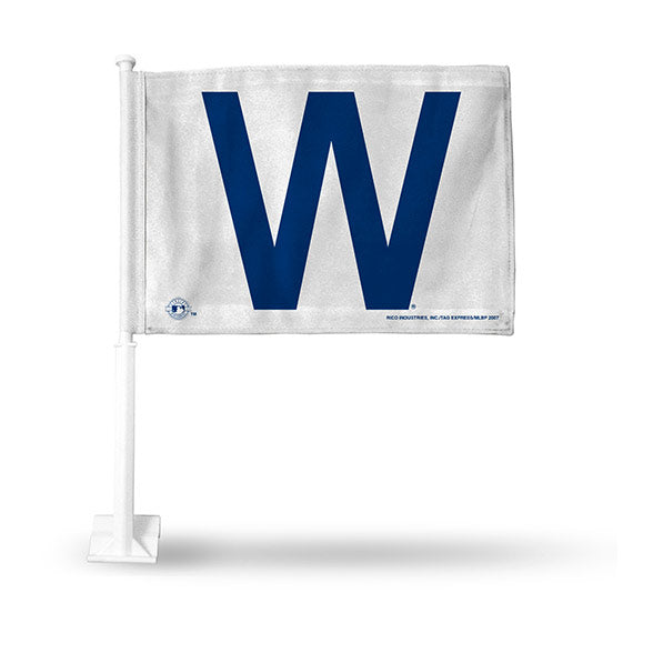 Rico Industries, Chicago Cubs Car Flag "W"