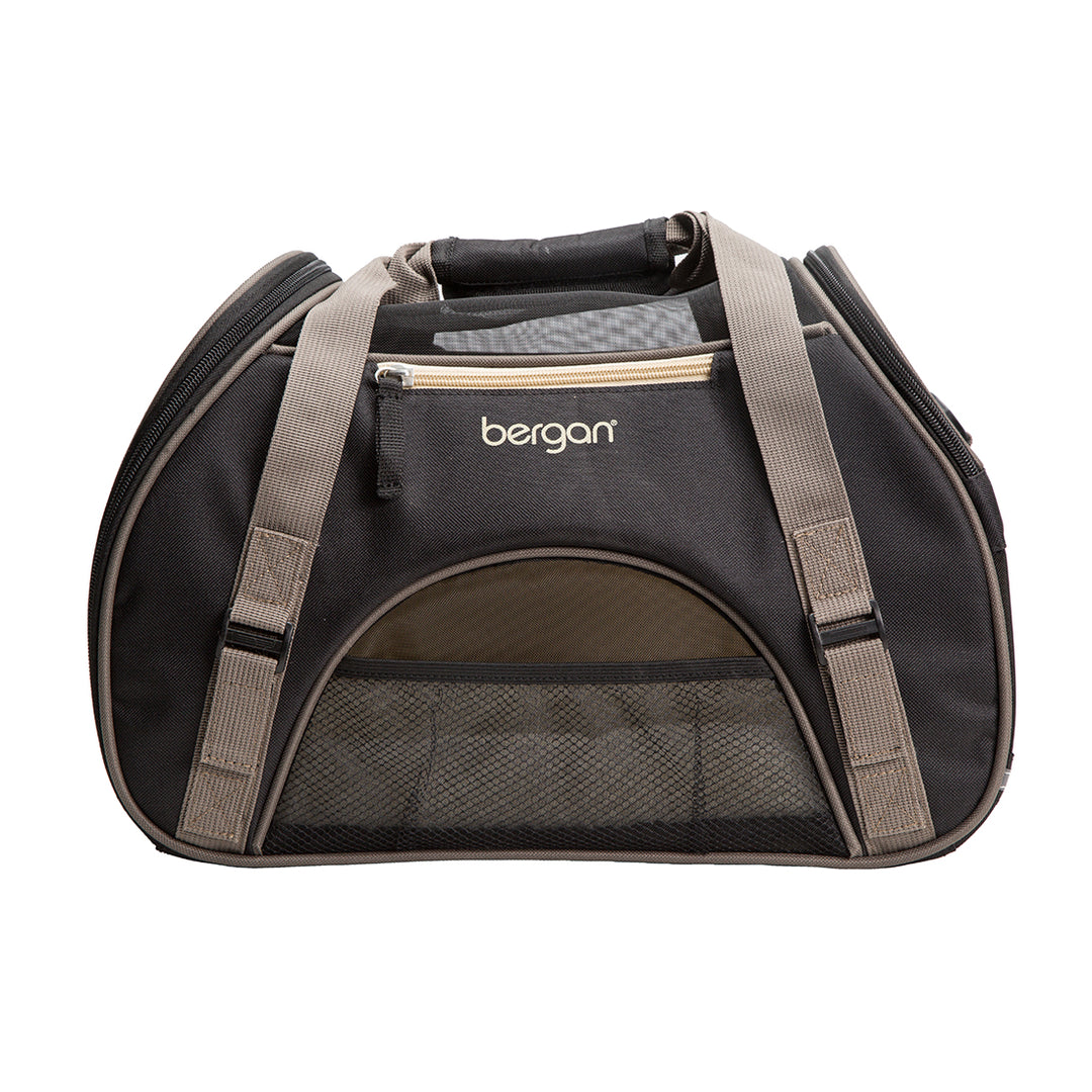 Bergan Comfort Carrier, Black and Brown, Small