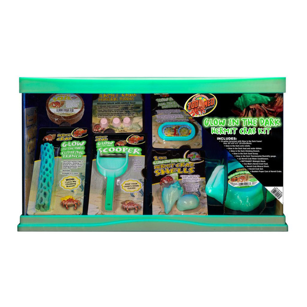 Hermit Crab Kit Glow-in-the-Dark, 10 Gallon