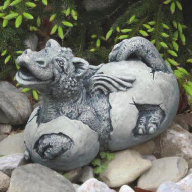 Lil Dragon Statue, Hatching Perky