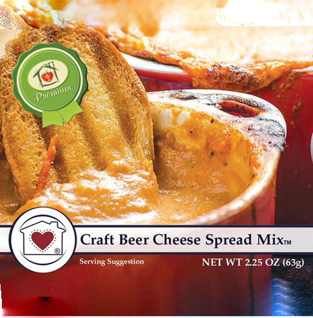 Country Home Creations, Craft Beer Cheese Spread Mix, 2.25 oz