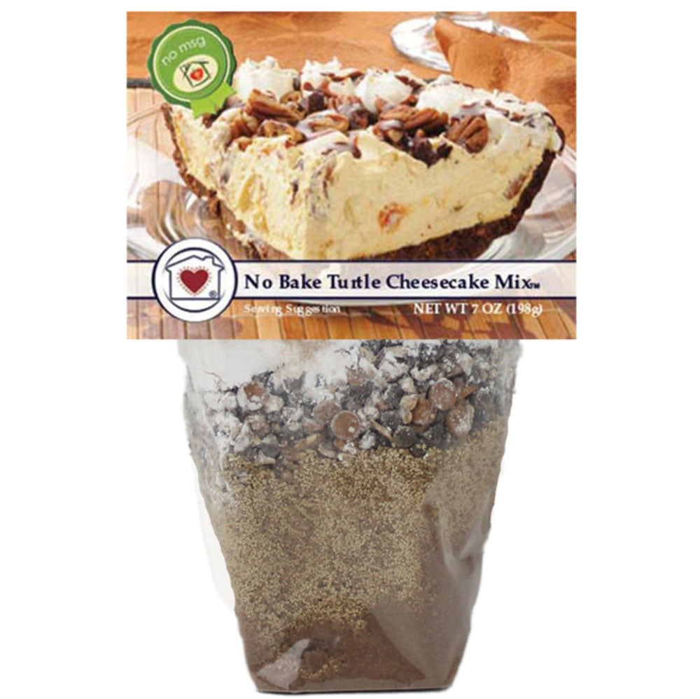 Country Home Creations, Turtle Cheesecake No Bake Mix, 7 oz.
