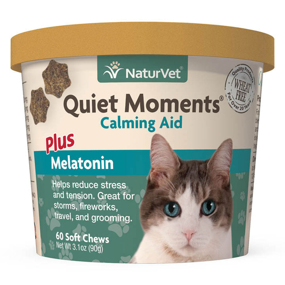 Naturvet Quiet Moments Cat Soft Chew, 60 CT