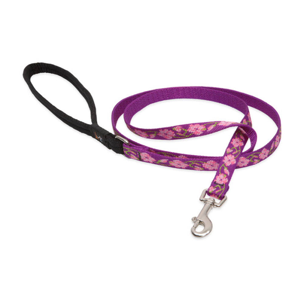 Lupine Pet, Rose Garden 1/2" Leash, 6'