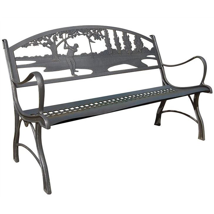 Golf Cast Iron Bench