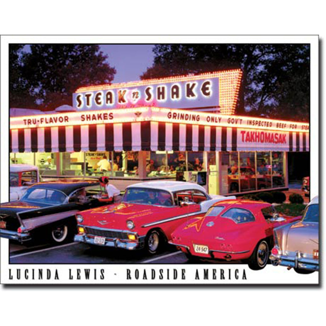Lewis - Steak N Shake Tin Sign