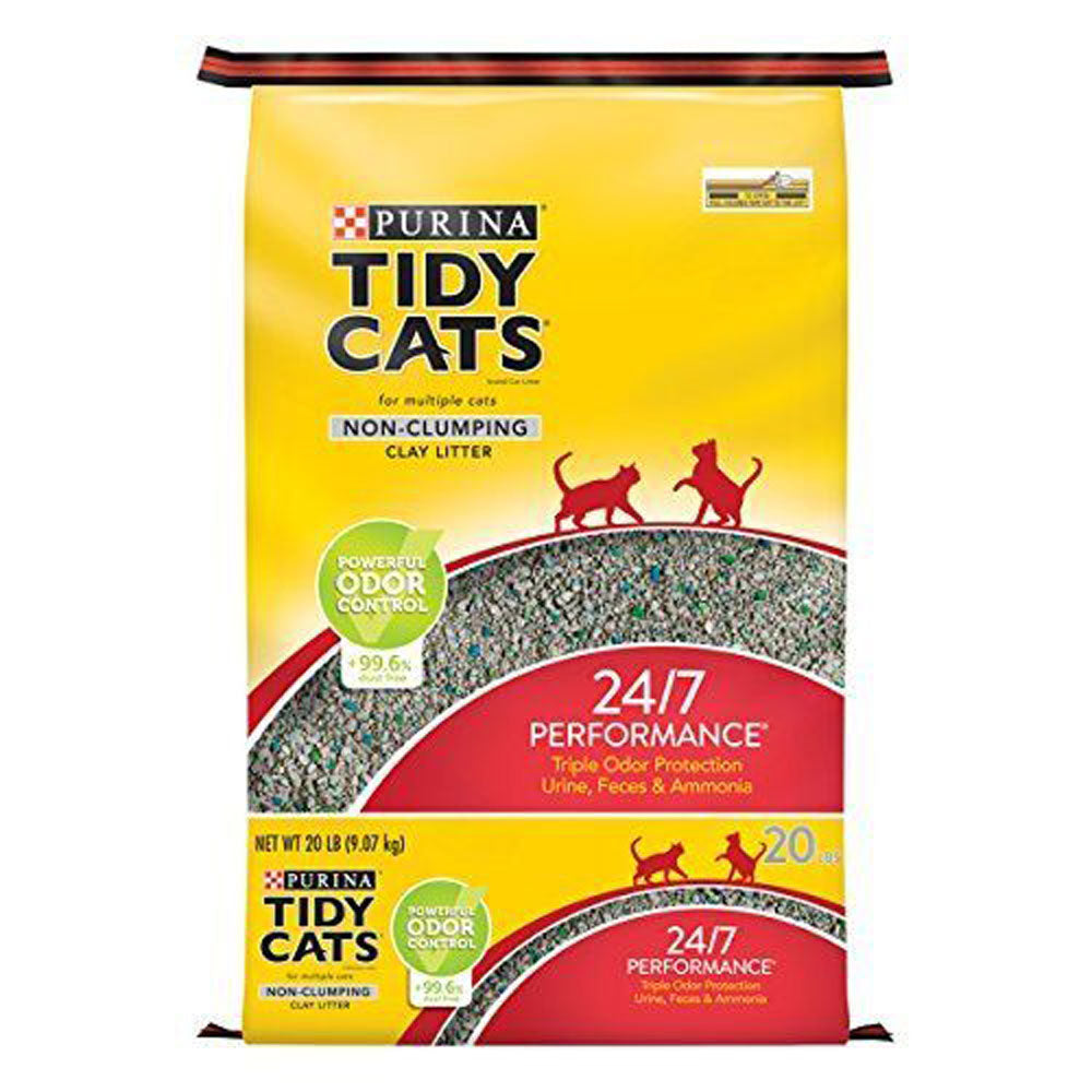 Purina, Tidy Cats Non-Clumping, 24/7 Performance Cat Litter, 20 lb.