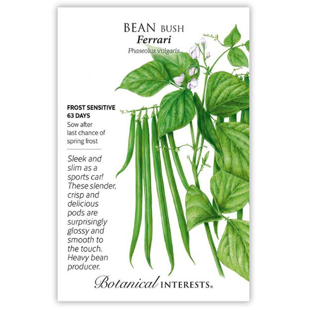 Botanical Interests, Bean Bush, Ferrari