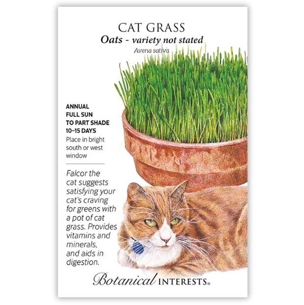 Botanical Interests, Cat Grass Mix Organic