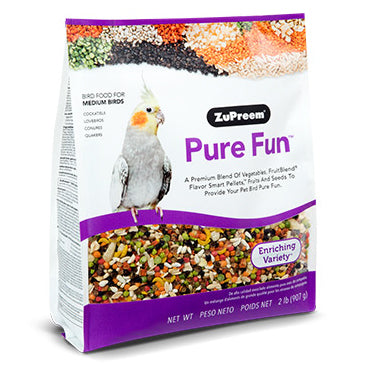 ZuPreem® Pure Fun, For Medium Birds