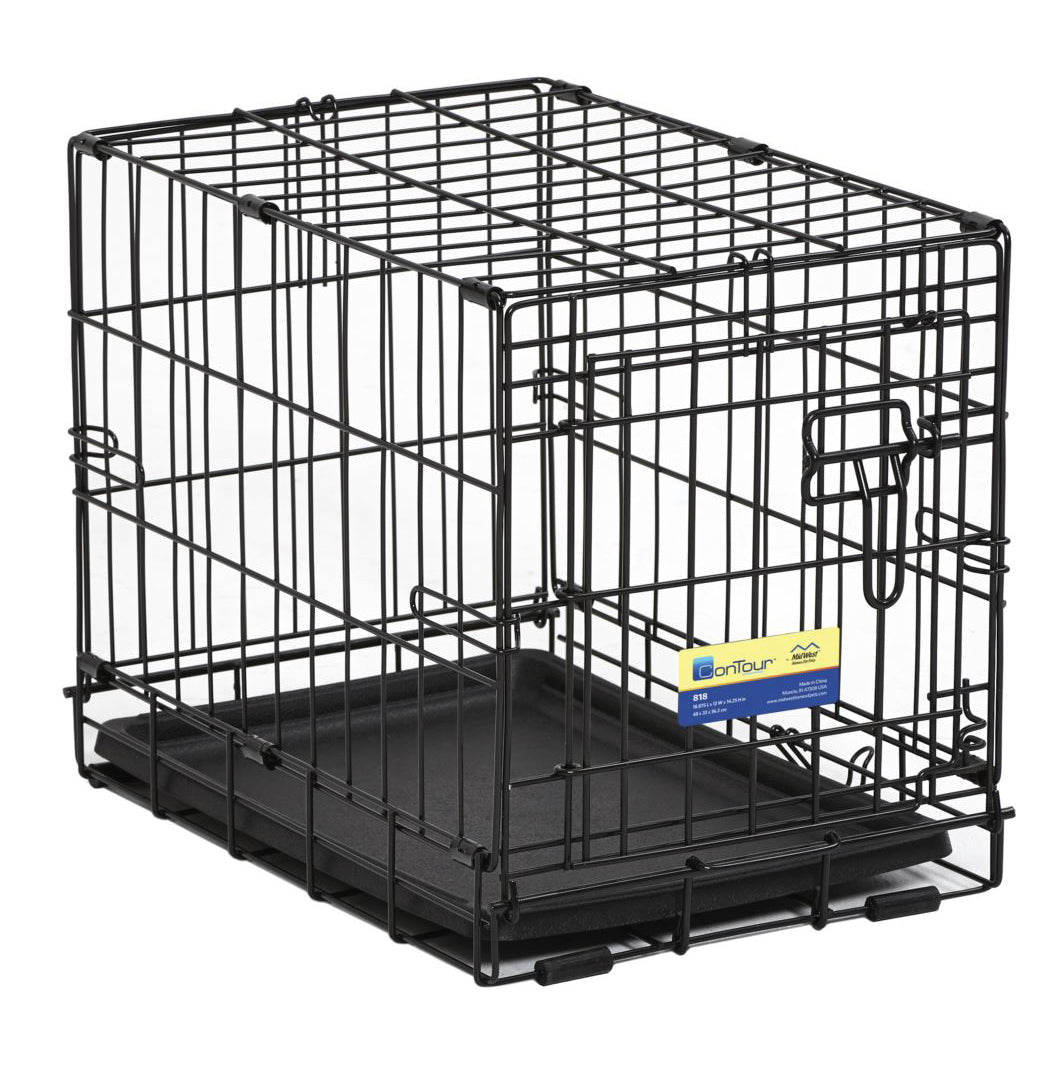 Contour Single-Door Dog Crate, 18"