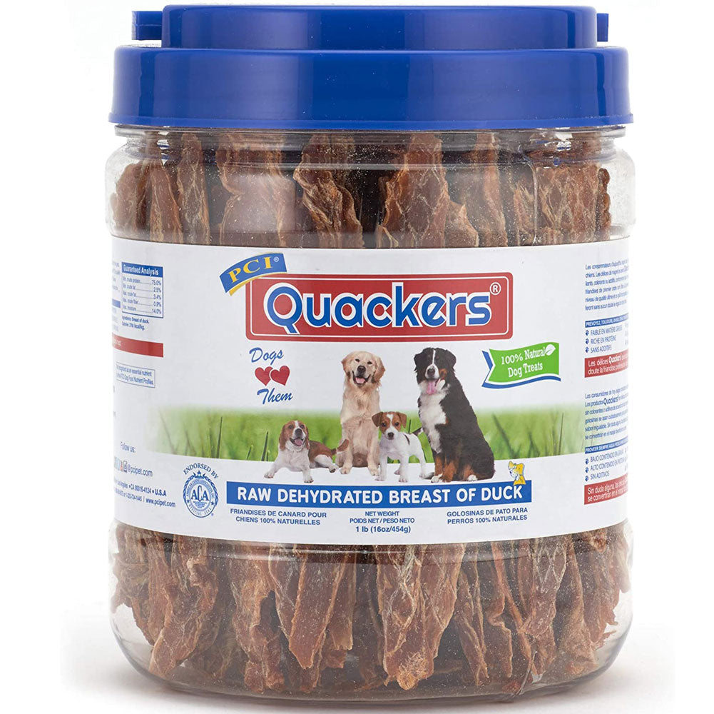 Pet Centers, Quackers Canister, 1 lb.