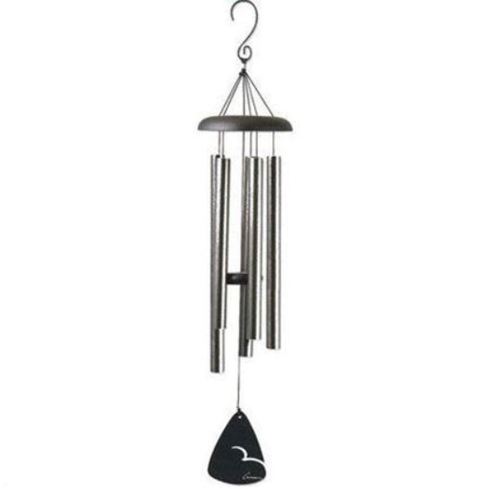 Carson, Signature Series 30" Pewter Fleck Wind Chime