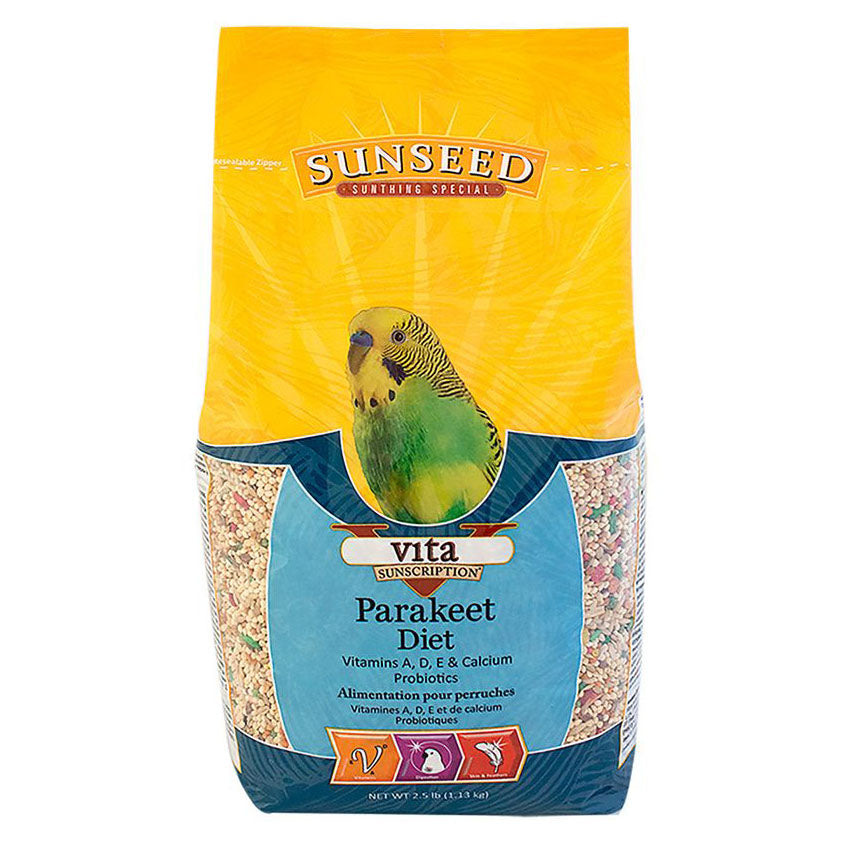Sunseed Vita Sunscription Parakeet Food, 5 lb