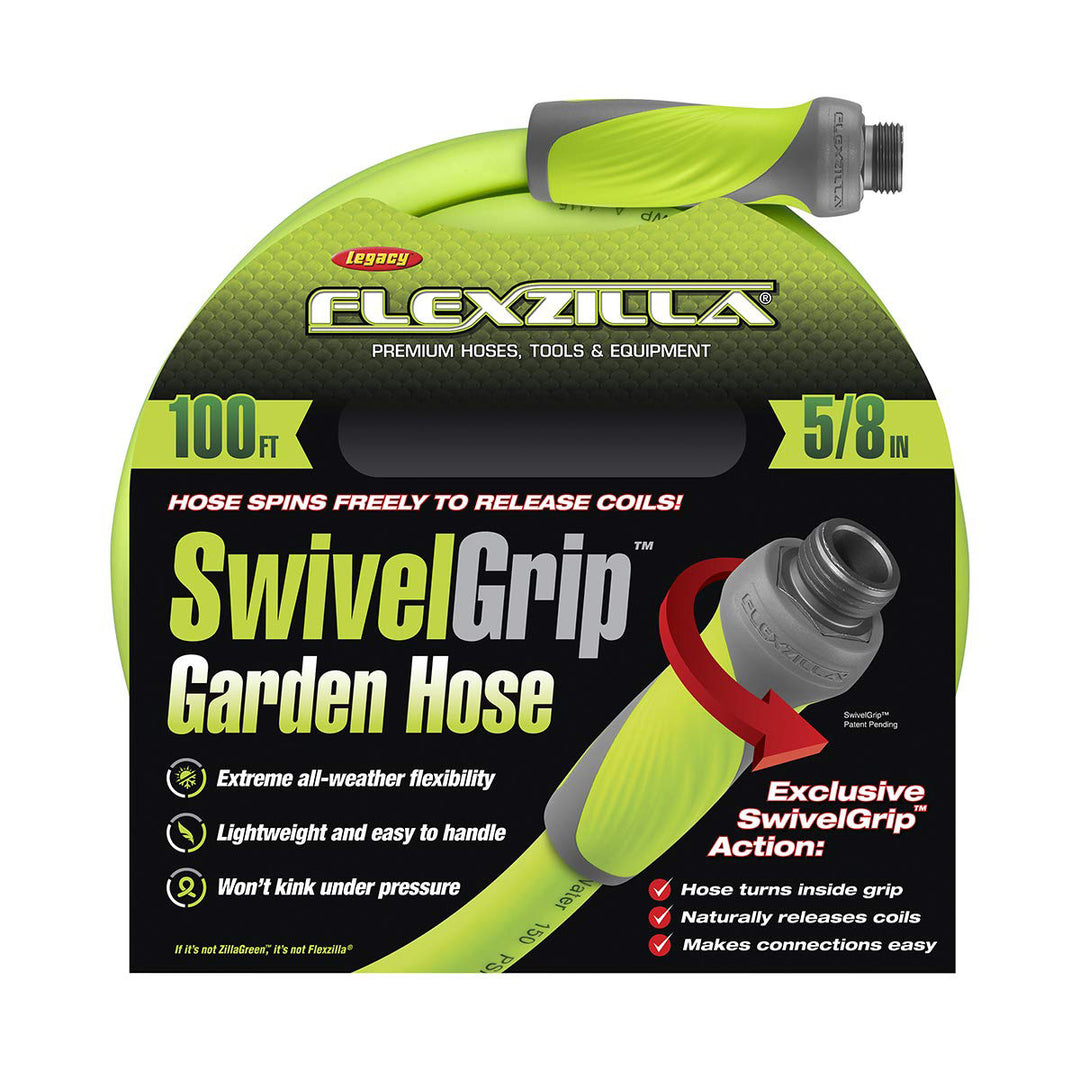 Flexzilla SwivelGrip Garden Hose, 5/8" x 100 ft.