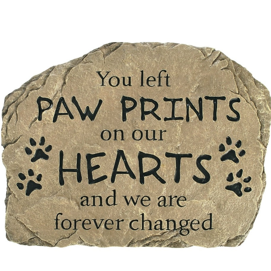 Carson, Paw Prints Stepping Stone