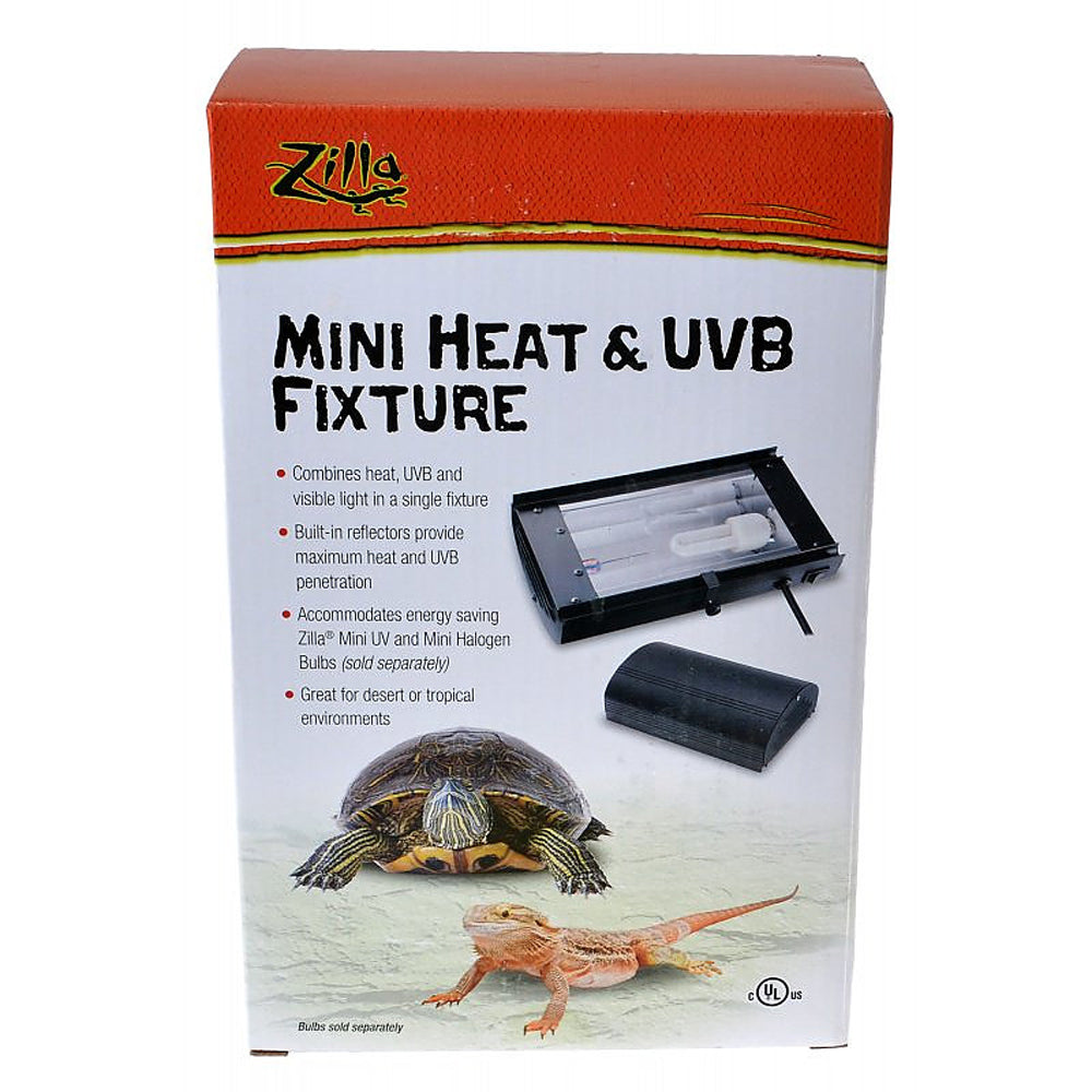 Zilla, Mini Heat and UVB Reptile Fixture, G9