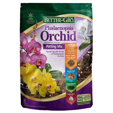 Better Gro Phalaenopsis Orchid Mix, 8 Qt.
