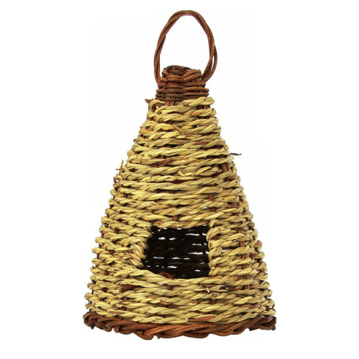 Tan Woven Rope Roosting Hive Pocket, 10"