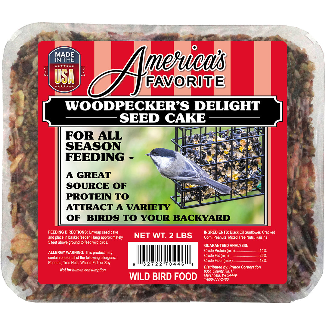 Woodpecker's Delight Large Seed Cake, 2 LB
