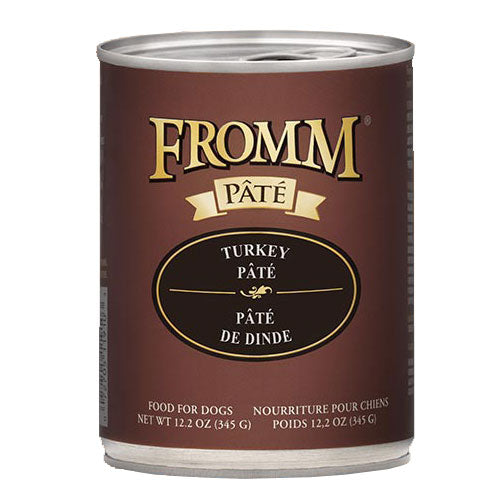 Fromm Turkey Pâté Canned Dog Food, 12.2 oz.