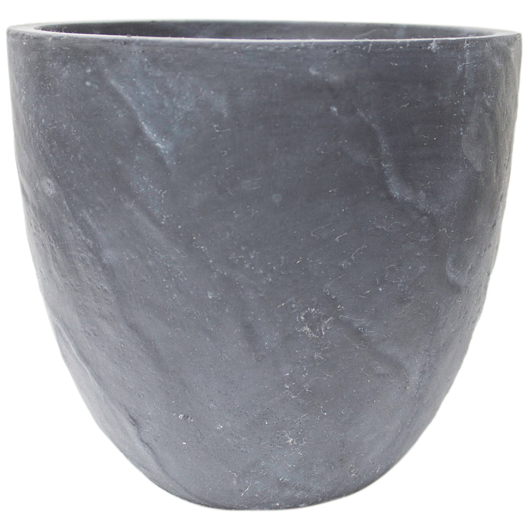 Border Concepts 21.5" Slate Finish Egg Pot, Gray