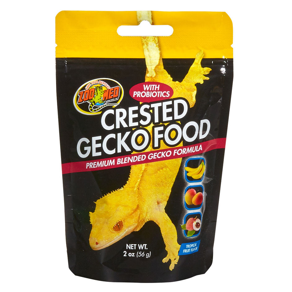 Zoo Med Crested Gecko Food Pouch, Tropical Fruit, 2 oz.