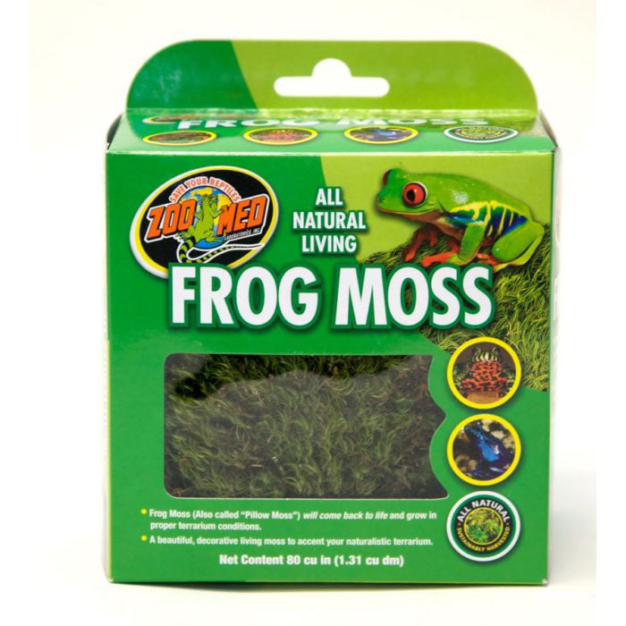 Zoo Med Frog Moss, All Natural, 80 CU.