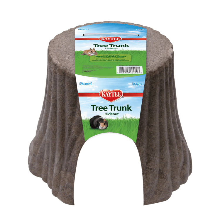 Kaytee Natural Tree Trunk Hideout, Large