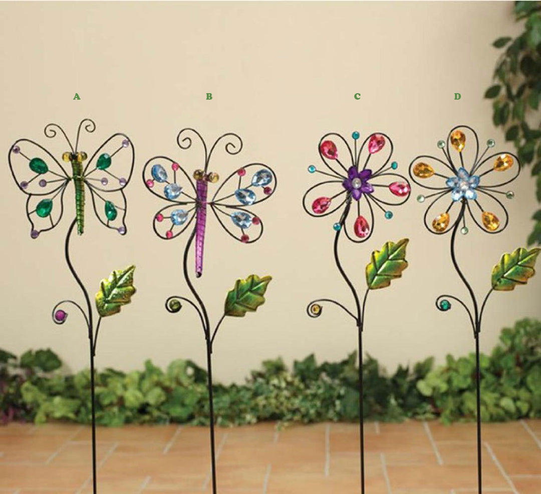 Gerson, Jeweled Yard Stake, Assorted & Sold Separately