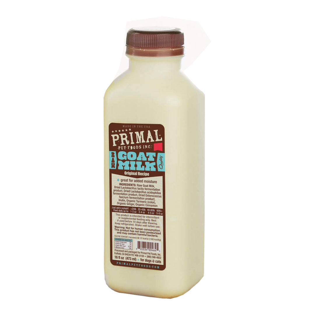 Primal Pet Foods Inc. Frozen Raw Goat Milk, 16 oz.