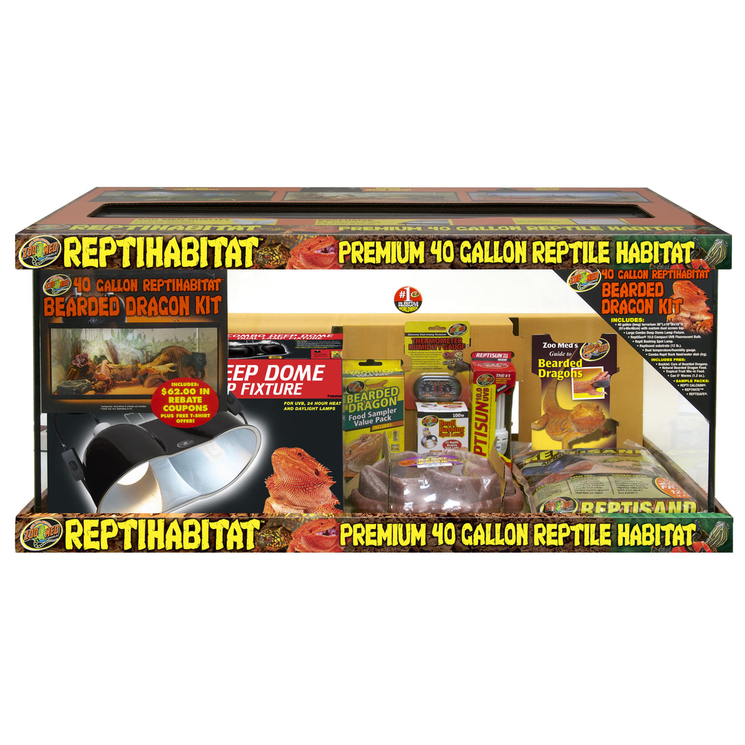 Zoo Med 40 Gallon Bearded Dragon Starter Kit