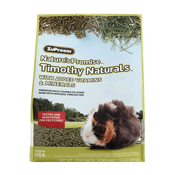 Zupreem, Nature's Promise Guinea Pig Pellets, 5 lbs