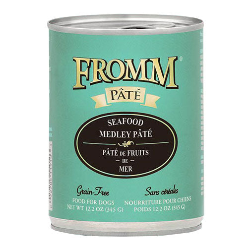Fromm Seafood Medley Pâté Canned Dog Food, 12.2 oz.