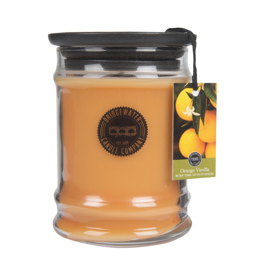 Bridgewater Candle Company Orange Vanilla, 8 oz. Small Jar Candle
