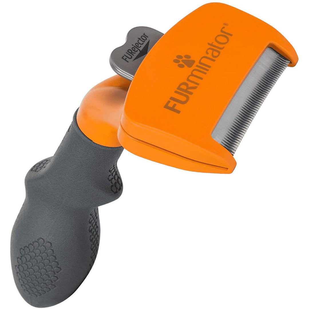 Furminator Long Hair deShedding Tool for Medium Dogs