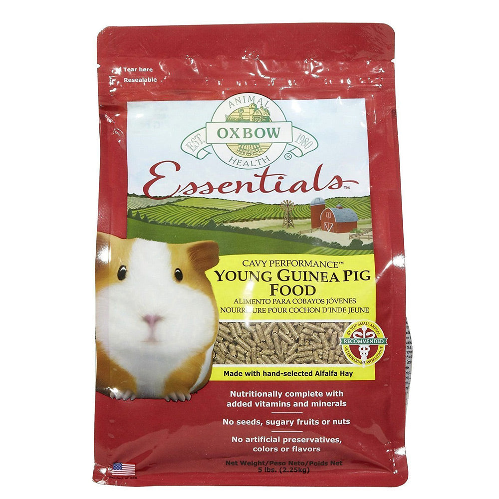 Oxbow Essentials Young Guinea Pig Food, 5 LB