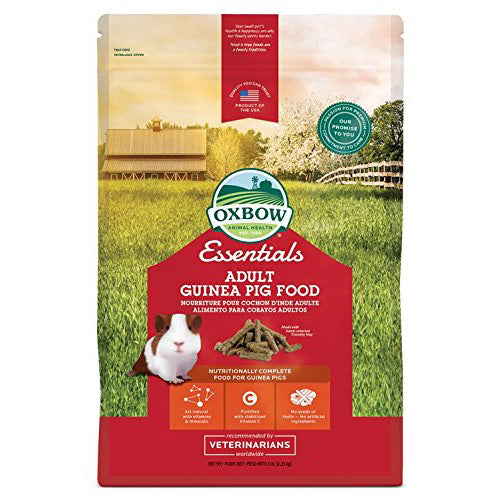 Oxbow Essentials Adult Guinea Pig Food, 5 LB