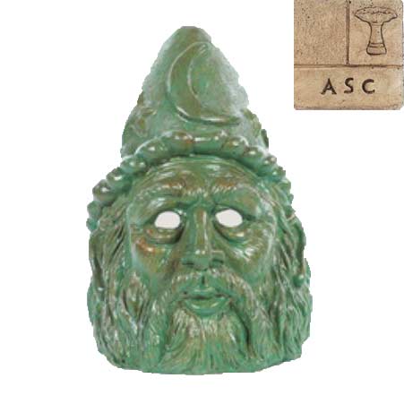 Wizard Head Statue