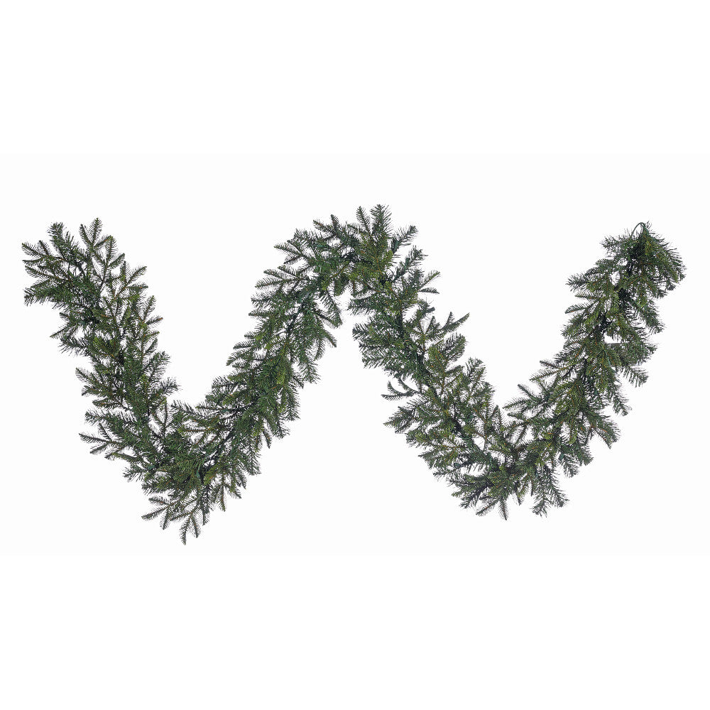 9' x 12" Hillsdale Noble Lifelike Garland, Unlit