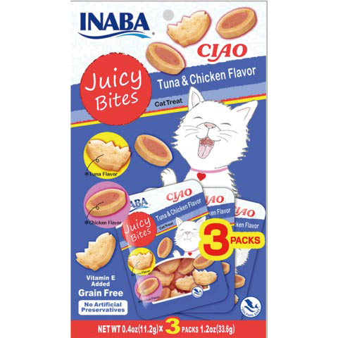 CIAO JUICY BITES TUNA & CHKN 3PK