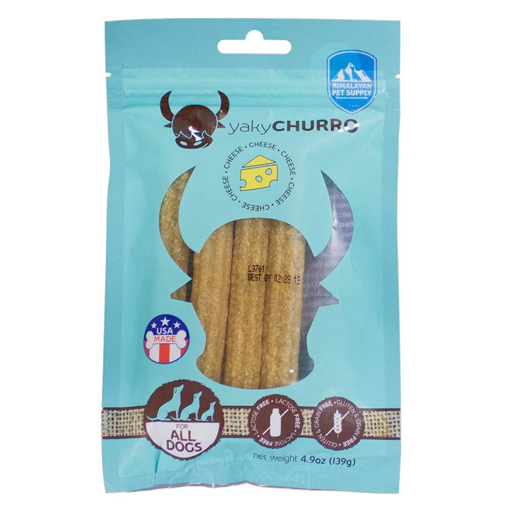 YakyCHURRO Cheese Dog Treat, 4.9 oz.